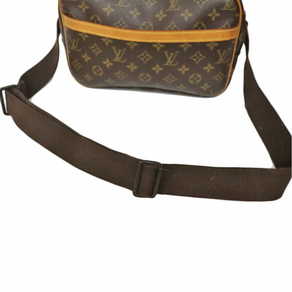 c24 1807 13 Louis Vuitton Reporter PM Monogram Shoulder Bag