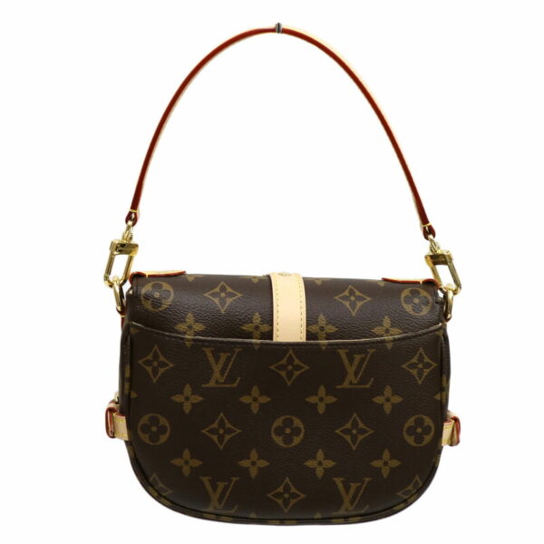 c24 1860 3 Louis Vuitton Saumur BB Monogram 2Way Bag