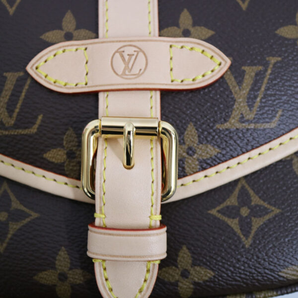 c24 1860 8 Louis Vuitton Saumur BB Monogram 2Way Bag