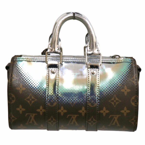 c24 1865 3 Louis Vuitton Keepall Bandouliere 25 2way Bag Metallic Nebula