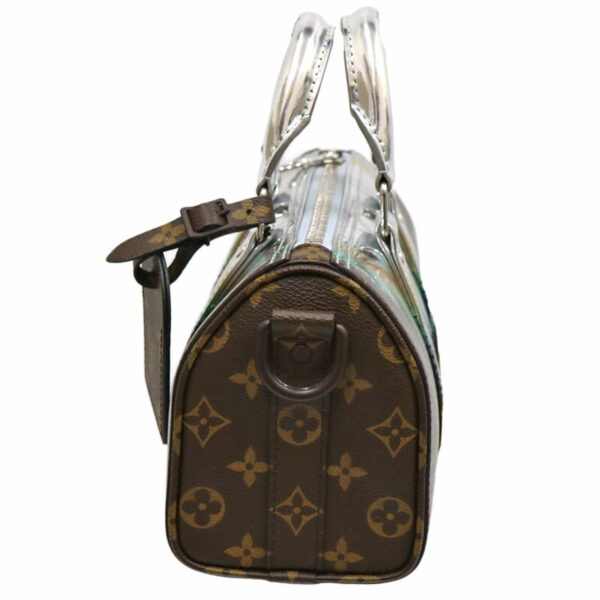 c24 1865 4 Louis Vuitton Keepall Bandouliere 25 2way Bag Metallic Nebula