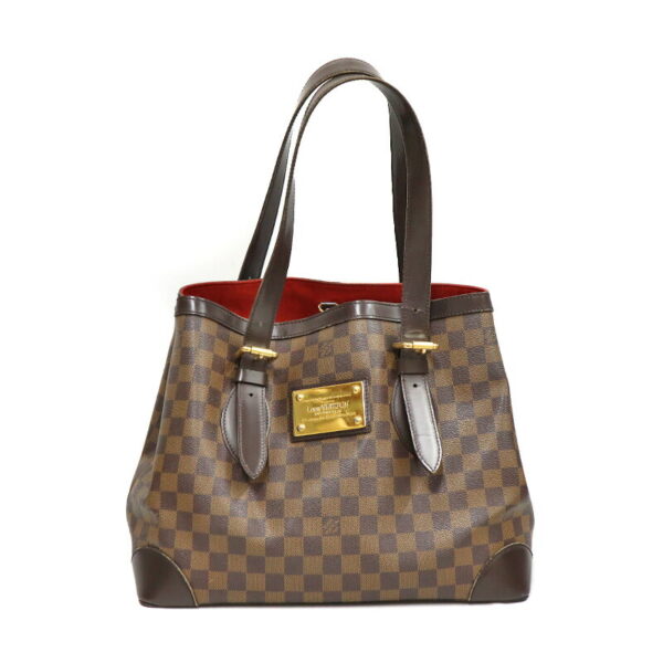 c24 3027 1 Louis Vuitton Hampstead MM Shoulder Bag Damier Ebene