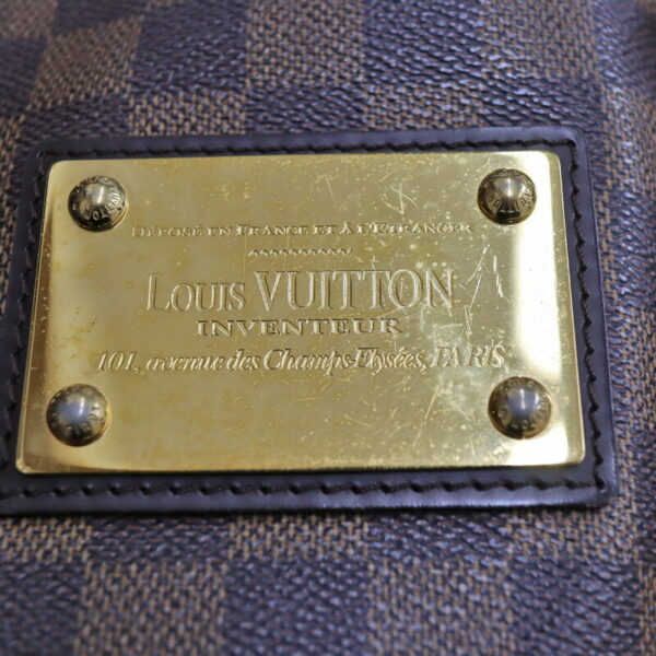 c24 3027 11 Louis Vuitton Hampstead MM Shoulder Bag Damier Ebene