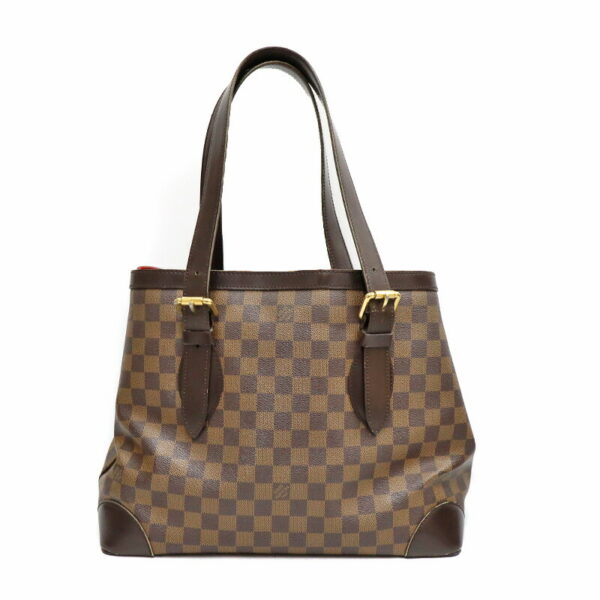 c24 3027 2 Louis Vuitton Hampstead MM Shoulder Bag Damier Ebene