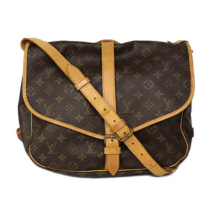 c24 445 1 Louis Vuitton Monsouris MM Backpack Canvas Brown