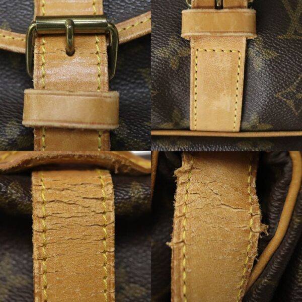 c24 445 10 Louis Vuitton Saumur 35 Monogram Shoulder Bag