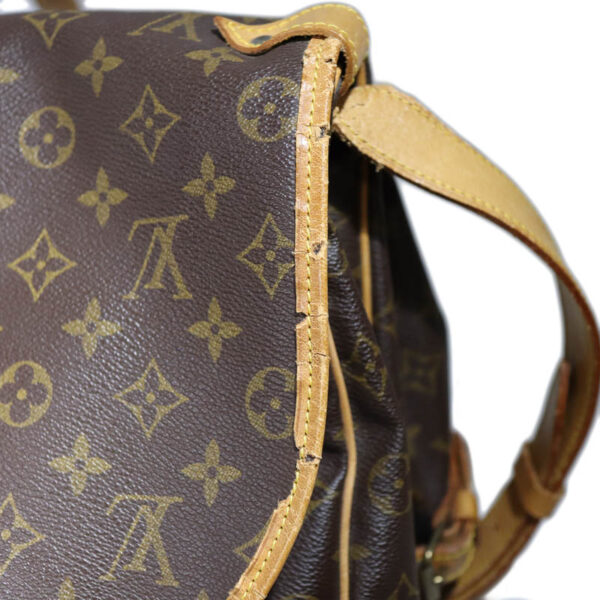 c24 445 11 Louis Vuitton Saumur 35 Monogram Shoulder Bag