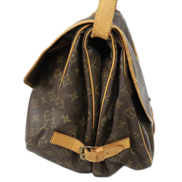 c24 445 5 Louis Vuitton Saumur 35 Monogram Shoulder Bag