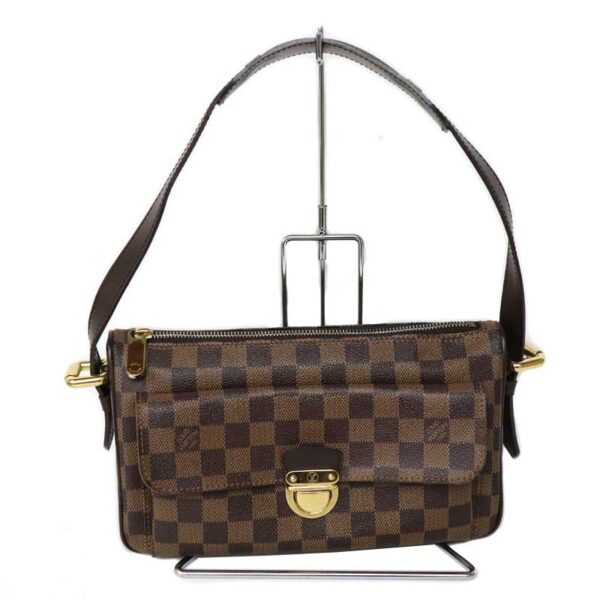 c24 550 1 Louis Vuitton Ravello GM Shoulder Bag Damier Brown