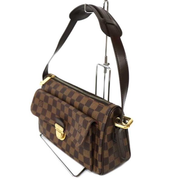 c24 550 2 Louis Vuitton Ravello GM Shoulder Bag Damier Brown