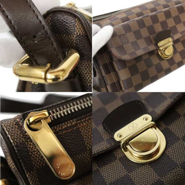 c24 550 8 Louis Vuitton Ravello GM Shoulder Bag Damier Brown