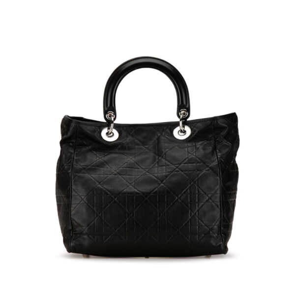 cdw2p5rwal6ddpk0 3 Dior Cannage Dior Handbag Lambskin Black