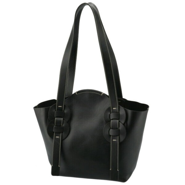 chc21ss346h5h001 2 Chloe Darryl Small Tote Bag Leather Black