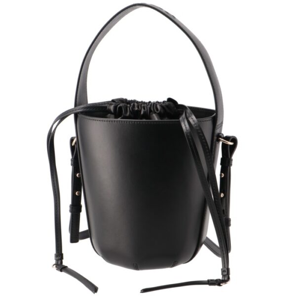 chc23us420i60 1 Chloe Sense Mini Bucket Bag Leather Black