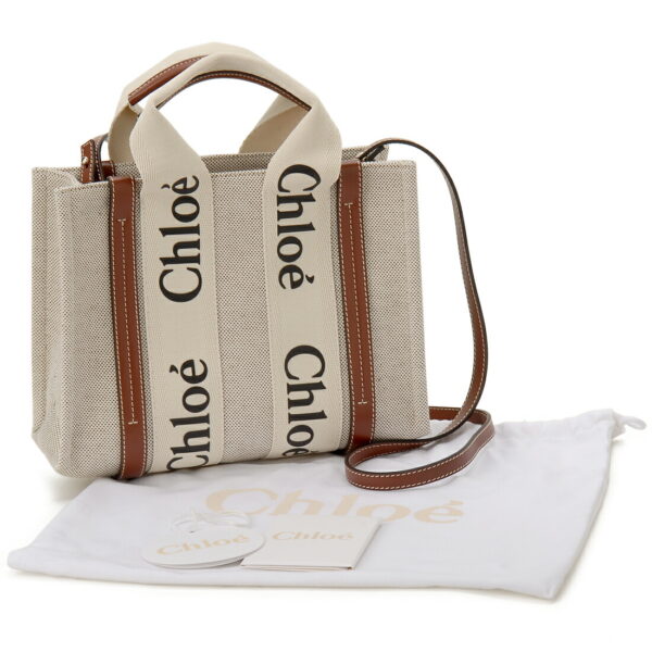 chl22as397 j28 90u 3 Chloe 2WAY Shoulder Bag Leather White Woody