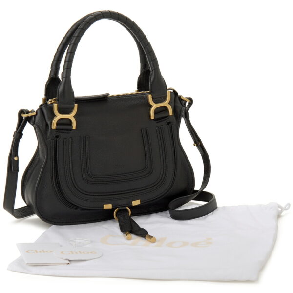 chl22as628 i31 001 3 Chloe Handbag Leather Black Marcie