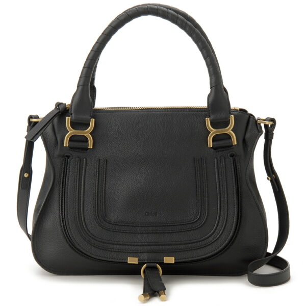 chl22as660 i31 001 Chloe Handbag Leather Black Marcie