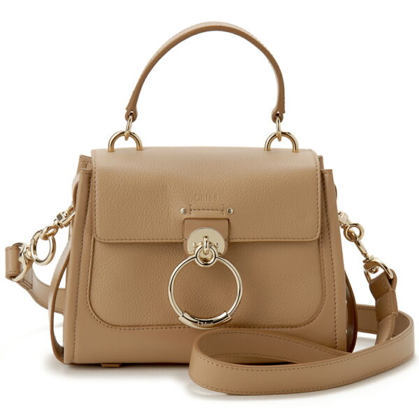 chl22ss143 g33 26x Chloe Shoulder Bag Leather Tan