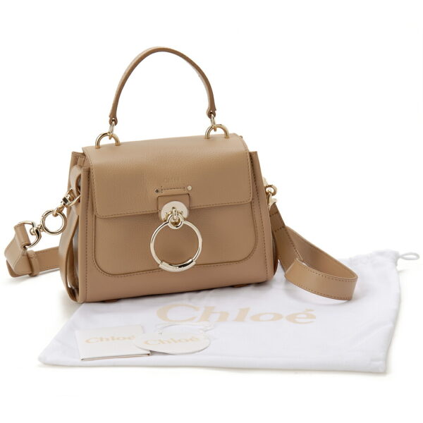 chl22ss143 g33 26x 3 Chloe Shoulder Bag Leather Tan