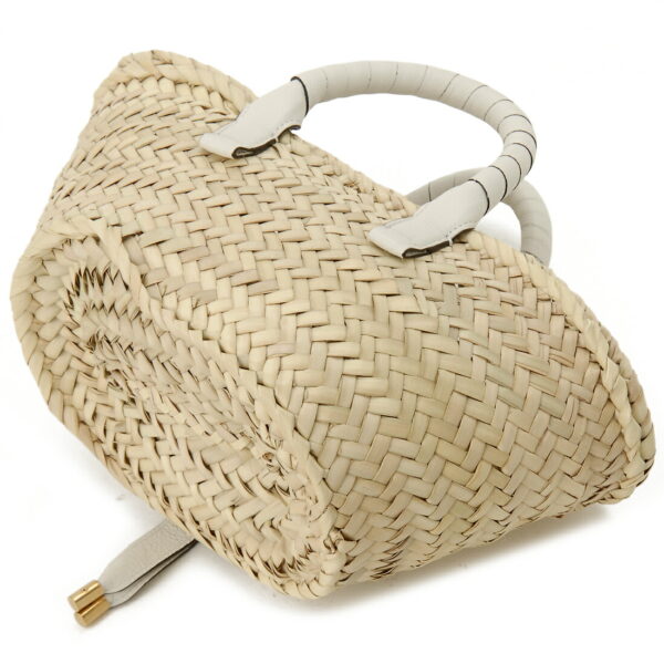 chl22ss732 g58 101 1 Chloe Basket Bag Leather Beige Marcie