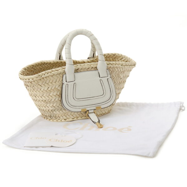 chl22ss732 g58 101 3 Chloe Basket Bag Leather Beige Marcie