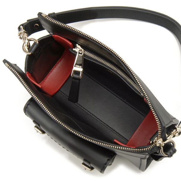 chl22ws443 i90 001 2 Chloe Shoulder Bag Leather Black Edith