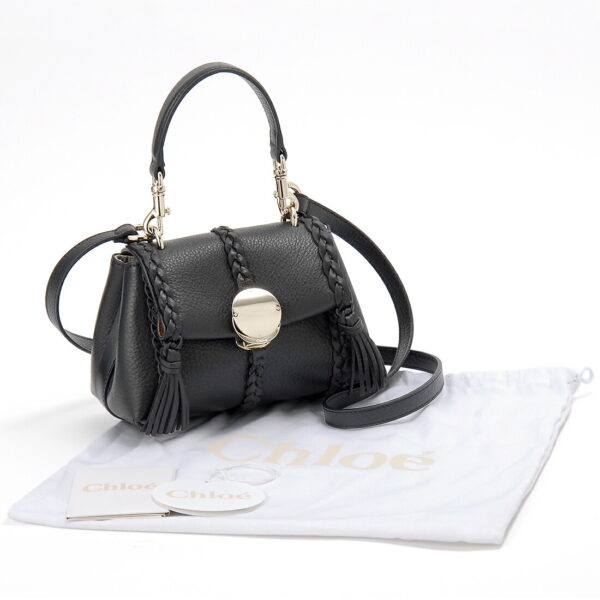 chl23as575 k15 001 3 Chloe Shoulder Bag Leather Black Penelope