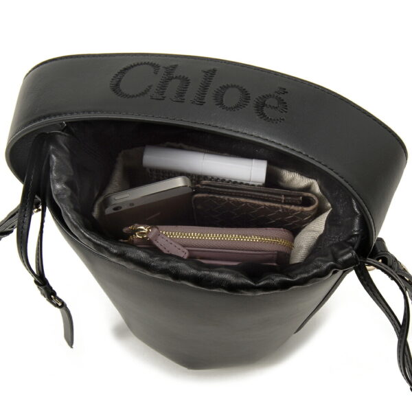 chl23ss420 i60 001 5 Chloe Shoulder Bag Leather Black Chloe Sense