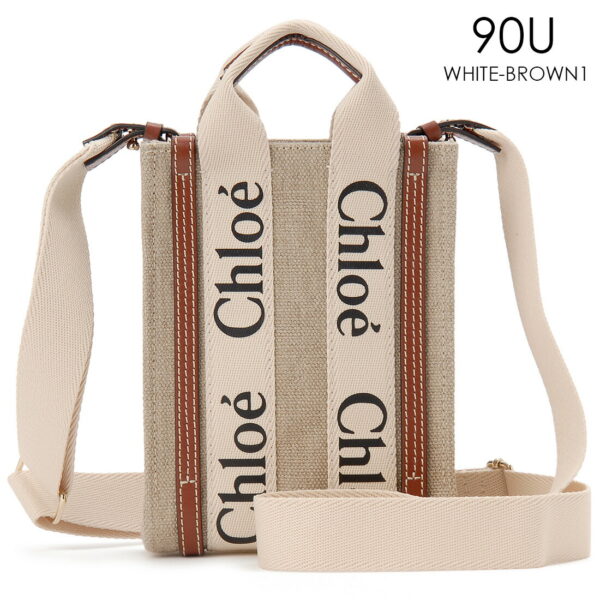 chl24ap243 i26 90u Chloe Shoulder Bag Leather Beige Woody