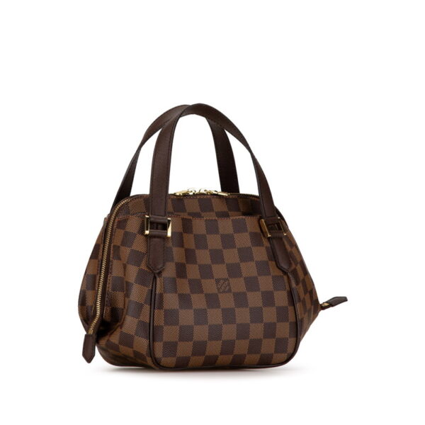 ddgppge7gonk1696 2 Louis Vuitton Damier Belem PM Mini Handbag Brown