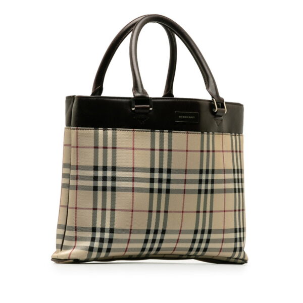 dhhuw0dpj4p9i68v 2 Burberry Nova Check Handbag Beige Multicolor