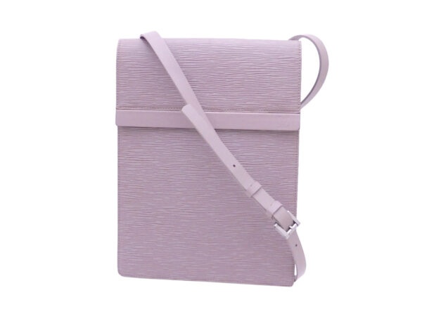 e46842a Louis Vuitton Ramatuelle Epi Leather Crossbody Shoulder Bag Lilac