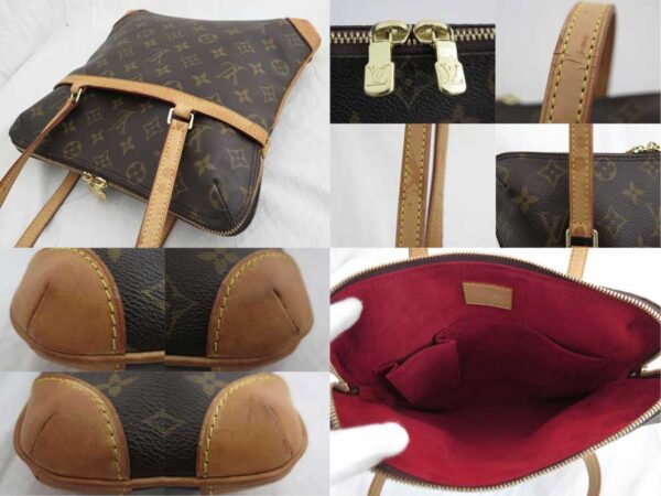 e46898a 2 Louis Vuitton Cousin GM Monogram Canvas Handbag Brown