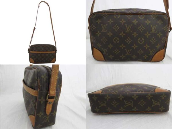 e46900a 1 Louis Vuitton Trocadero Monogram Canvas Crossbody Shoulder Bag Brown