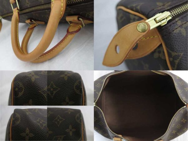 e46992a 2 Louis Vuitton Speedy 40 Monogram Canvas Handbag Brown