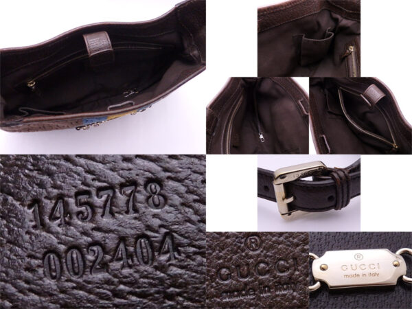 e47150e 2 Gucci Horsebit Shoulder Bag Velor Brown