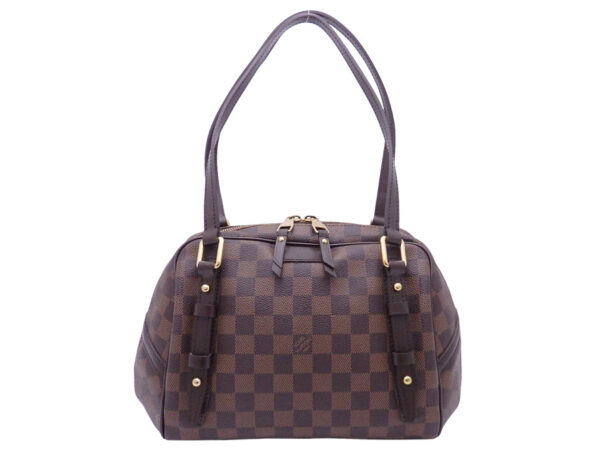 e47255f Louis Vuitton Rivington PM Damier Canvas Shoulder Bag Brown