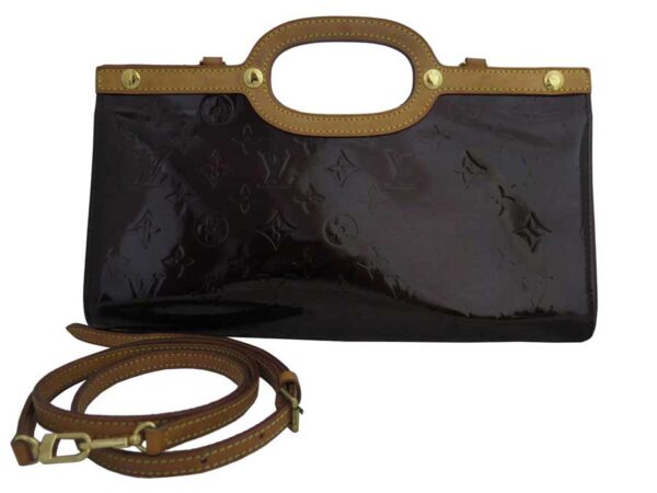 e47304f Louis Vuitton Roxbury Drive Vernis Patent Leather 2Way Bag Amarant