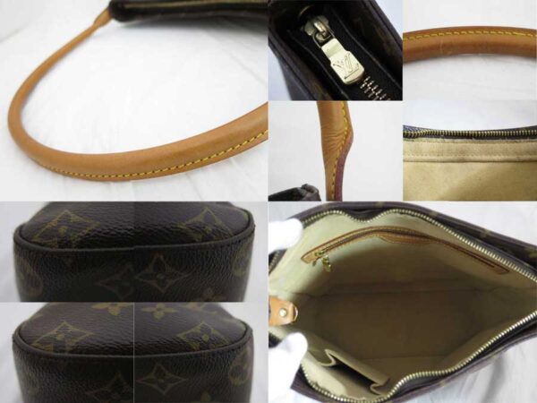 e47397a 2 Louis Vuitton Looping GM Monogram Canvas Shoulder Bag Brown