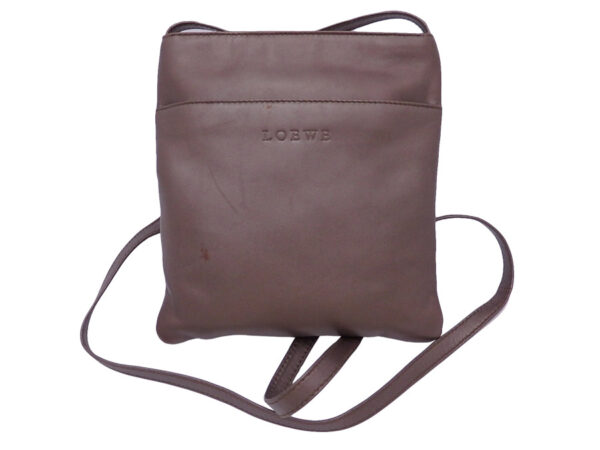 e47443a Loewe Leather Crossbody Bag Bronze