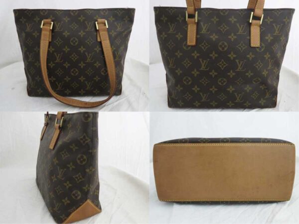 e47602a 1 Louis Vuitton Hippo Piano Monogram Canvas Tote Bag Brown