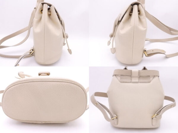 e47843f 1 Loewe Leather Rucksack Beige