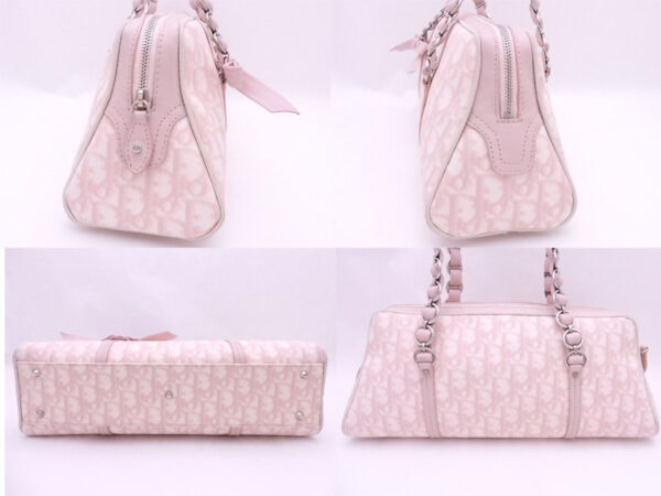 e47851f 1 Christian Dior Trotter Shoulder Bag Pink