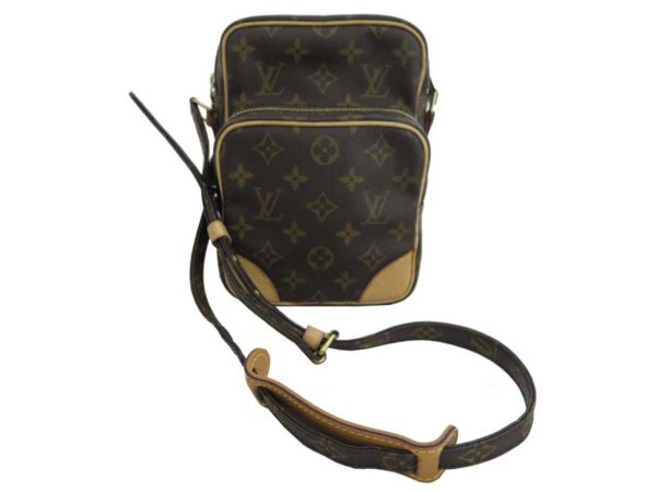 e48091a Louis Vuitton Amazon Monogram Canvas Shoulder Bag Brown