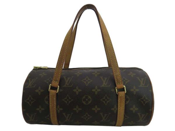 e48094a Louis Vuitton Papillon Monogram Canvas Handbag Brown