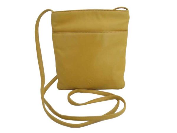 e48102a Loewe Anagram Leather Shoulder Crossbody Bag Yellow