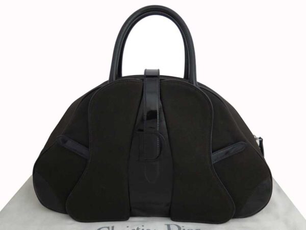 e48594f Christian Dior D Handbag Canvas Brown