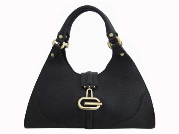 e49097a Gucci G Tote Bag Leather Black