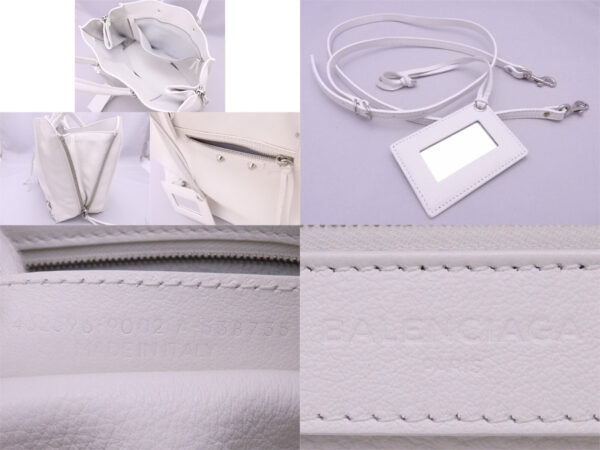 e49546a 2 Balenciaga Classic City Leather 2Way Bag White