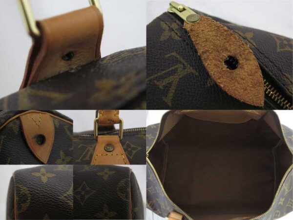 e49898a 2 Louis Vuitton Speedy 40 Monogram Canvas Handbag Brown